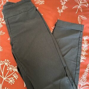 Tribal Black Cropped Ankle Pants